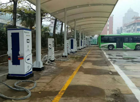 柳州市柳北區雀山公園公交站充電站 柳州市柳北區雀山公園公交站充電站