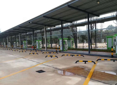 湖南芙蓉南路充電站120KW雙槍直流充電 湖南芙蓉南路充電站120KW雙槍直流充電