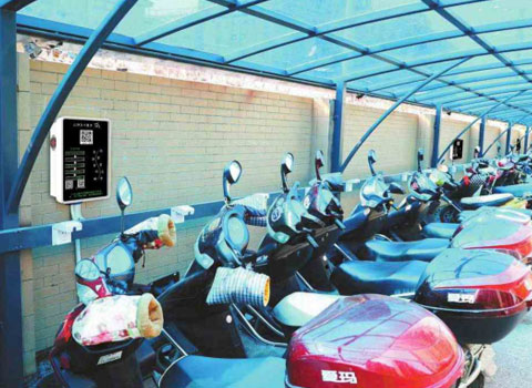 電瓶自行車充電樁(圖3) 電瓶自行車充電樁(圖3)