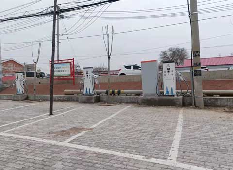 戶外停車場40kw雙槍直流充電樁項目案例 戶外停車場40kw雙槍直流充電樁項目案例