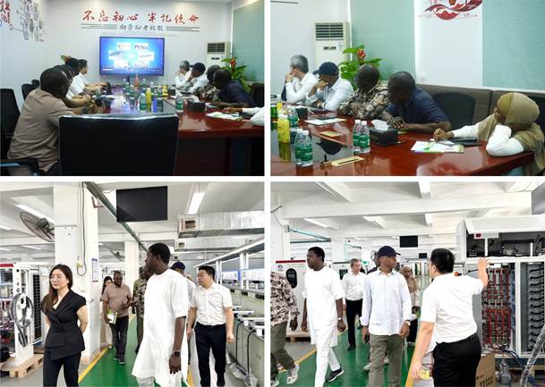 立足中國(guó)，鏈接世界｜尼日利亞合作伙伴來(lái)訪鴻嘉利總部，共促中非能源升級(jí)(圖5)