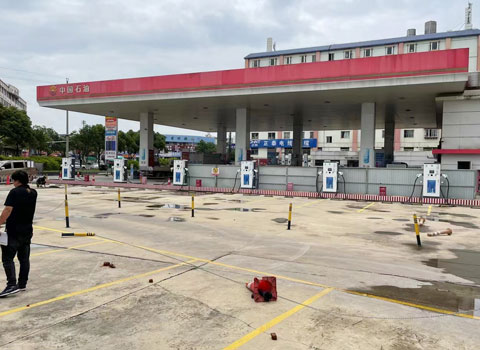 中石化加油站充電樁項目案例 中石化加油站充電樁項目案例